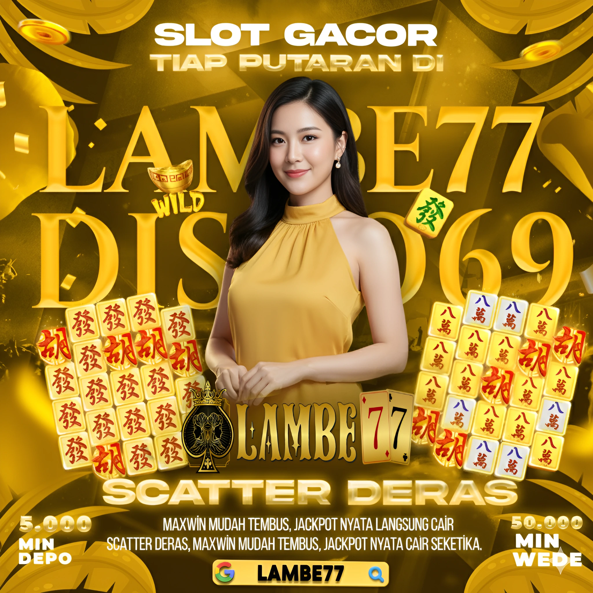 LAMBE77: Link Slot Gacor Malam Hari Ini Slot777 Mudah Maxwin Resmi image 1